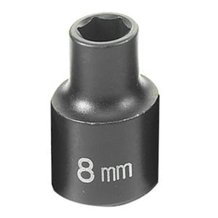 Light House Beauty 38in. Drive Standard Metric Impact Socket - 8mm LI3541337